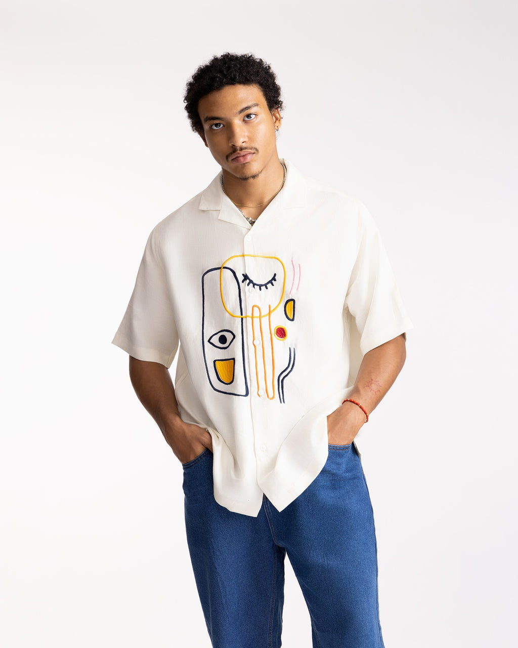AT White Faced Shirt