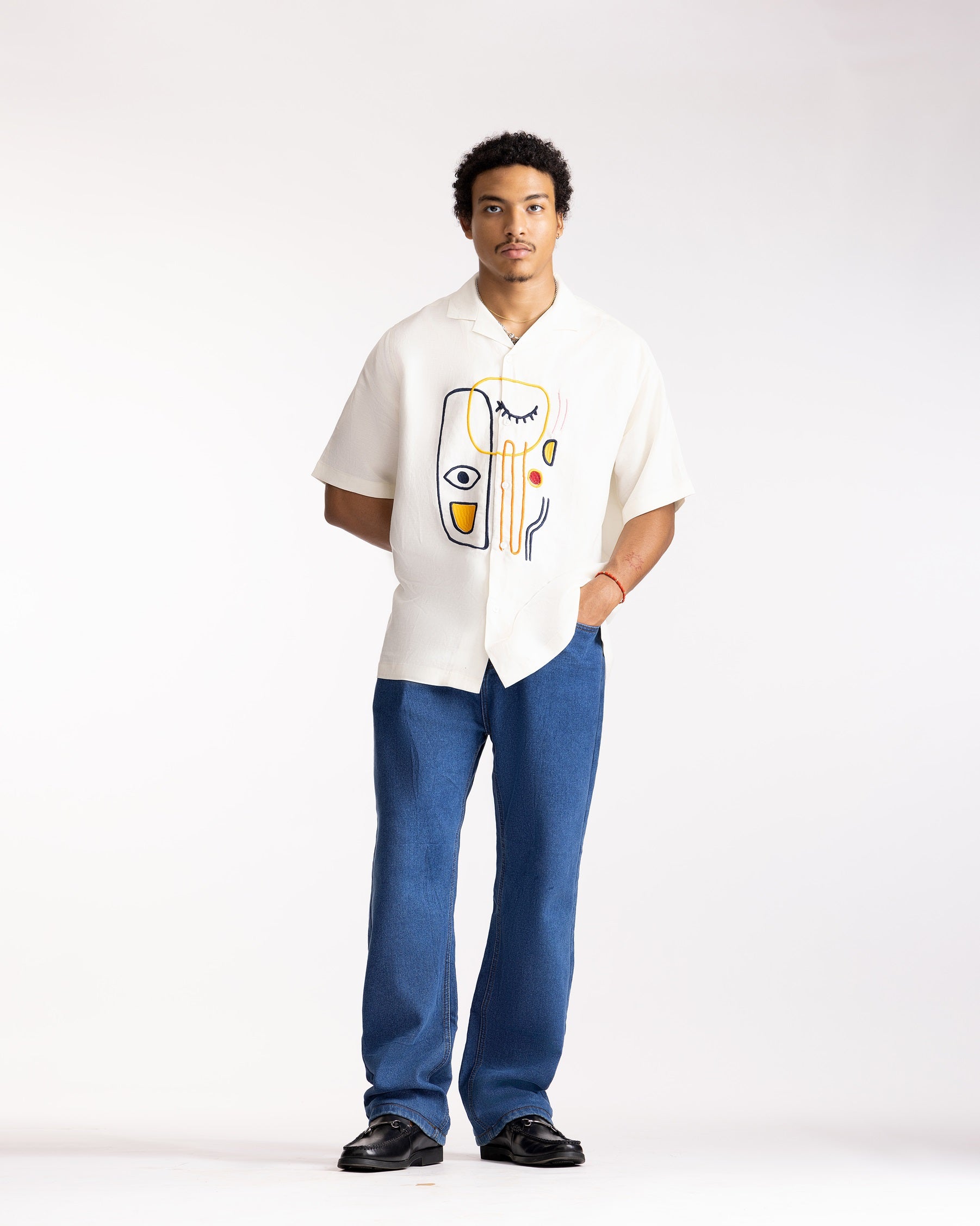 AT White Faced Shirt