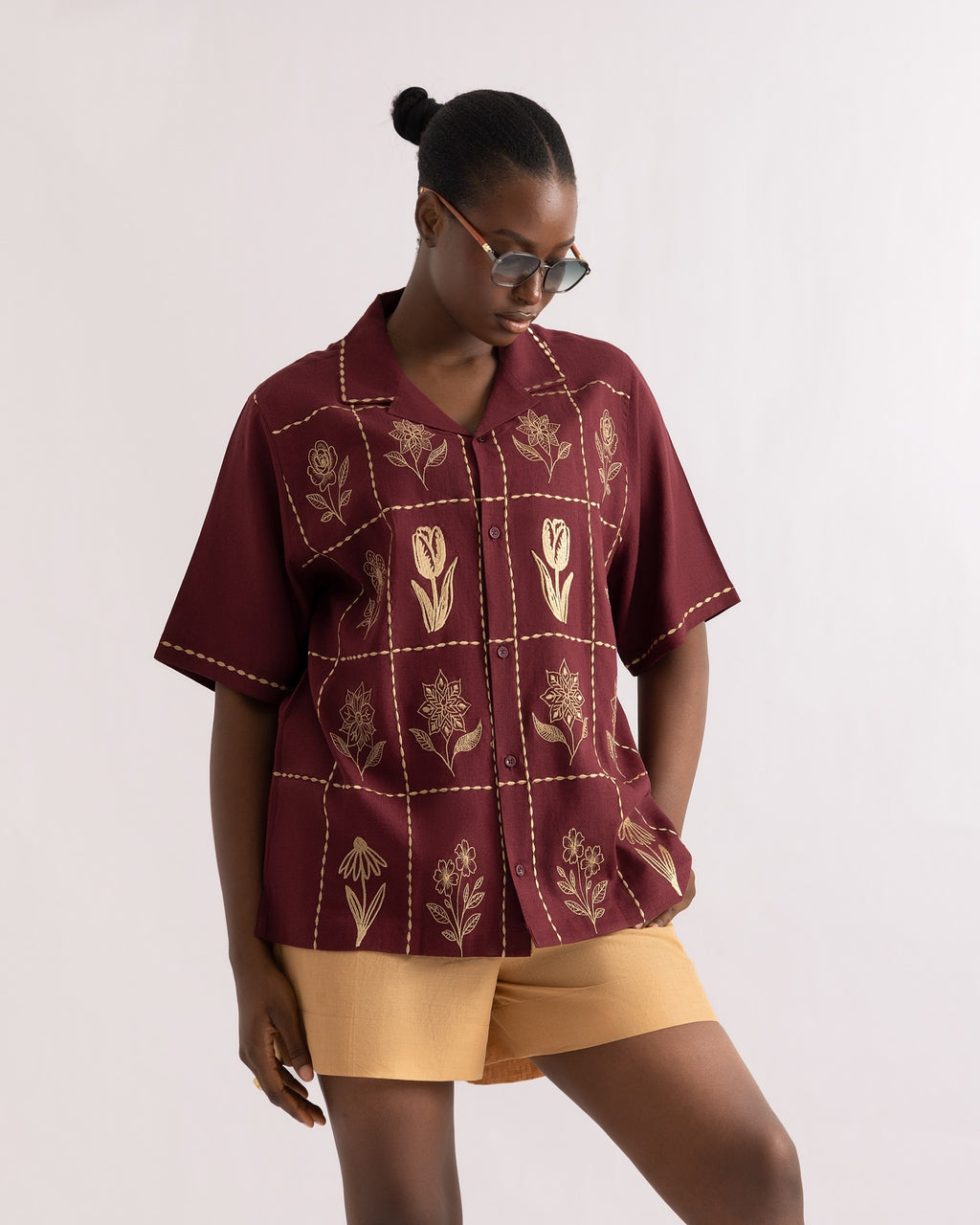AT Burgundy Short