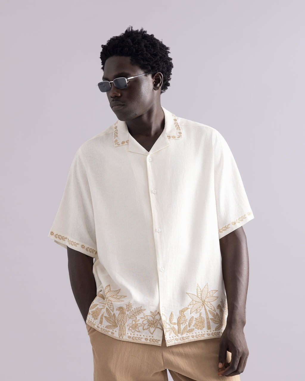 AT Golden Palm Shirt