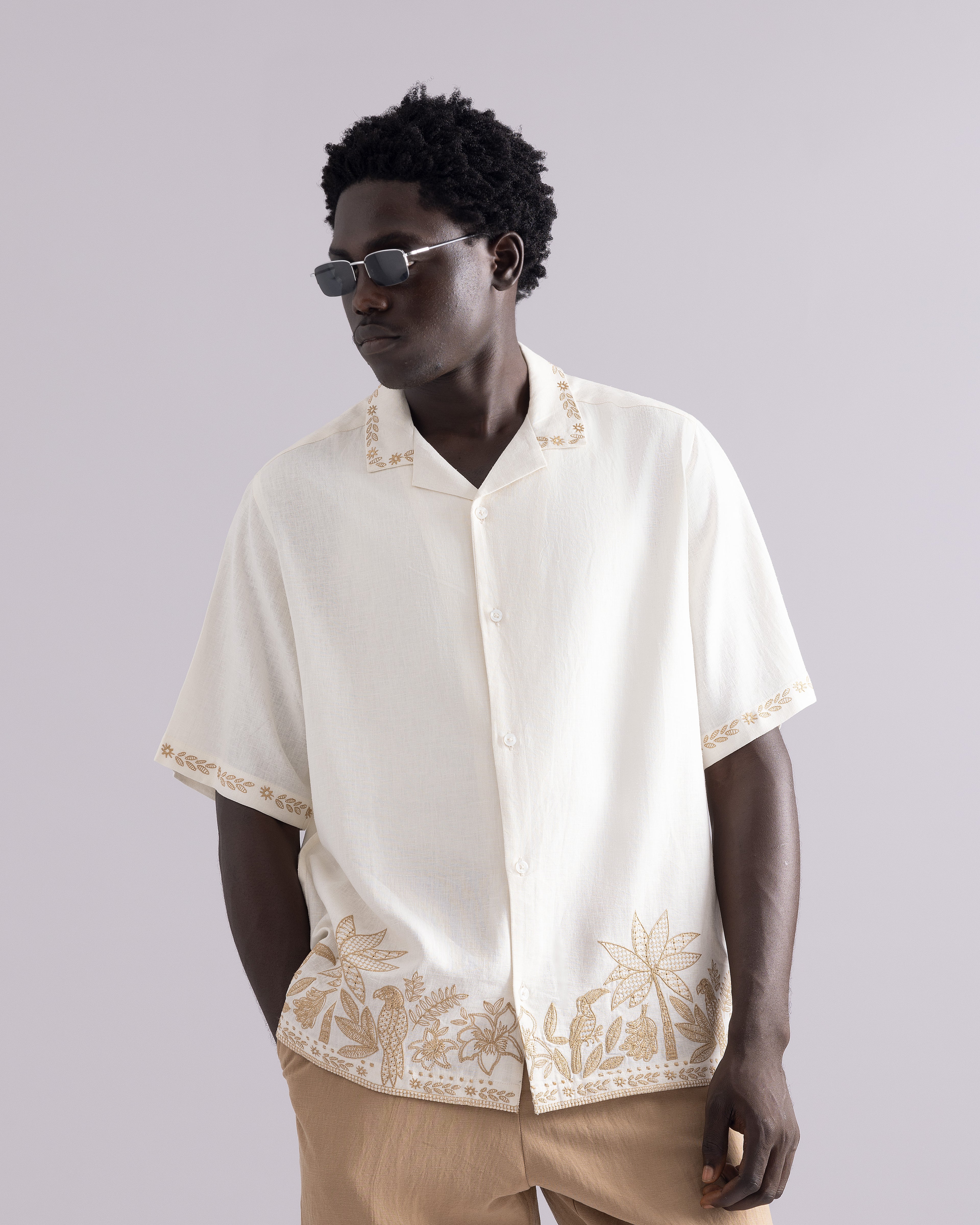 AT Golden Palm Shirt